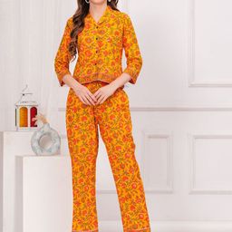 KALINI Printed Three Quarter Sleeve Top & Trouser Co-Ords-picture-44