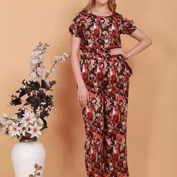 BAESD Printed Top With Trouser Co-Ords-picture-11