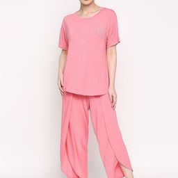 Tuna London Blissful Tulip Pure Cotton Top With Trouser-image-68