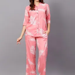 Indietoga Tropical Printed Shirt With Trousers-11