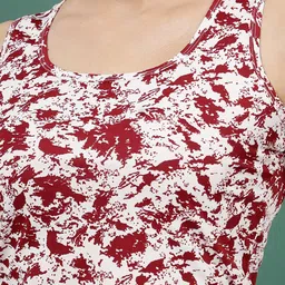 Clora Creation Abstract Printed Top With Jogger Co-Ords image 4