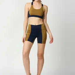 Blamblack Women Solid Co-Ords Gym Wear Set-picture-20