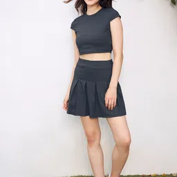 KASSUALLY Top & Skirt Co-Ords Set-image-81