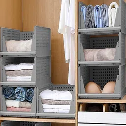 Sasimo Grey Set of 6 Reusable Multi-Utility Organisers image 1