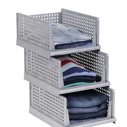 Sasimo Grey Set of 3 Reusable Multi-Utility Organisers image 2