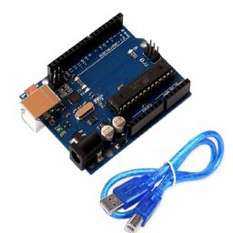 ROBOTICSSIGN UNO R3 Development Board ATmega328P ATmega16U2 with USB Cable for Ar duino image 1