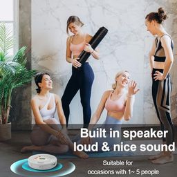 annadue CD Player Portable, Rechargeable Portable Music Player with Speake, 2000mAh, CD Players Compatible with CD, CDRW, and MP3, CD Player for Car image 2