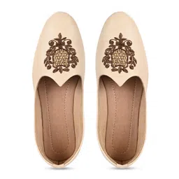 Aristitch Men Woven Design Embellished Basics Mojaris image 4