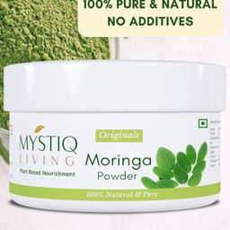 MYSTIQ LIVING Pure & Nutrient-Rich Superfood Moringa Leaves Powder - 100 g-14