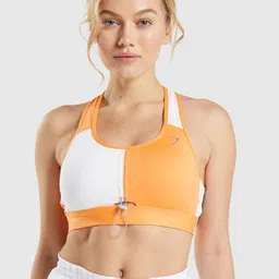 Gymshark Colourblocked Workout Bra - Full Coverage Lightly Padded-picture-11