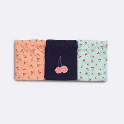 Van Heusen Girls Pack Of 3 Assorted Conversational Printed Hipster Briefs image 4