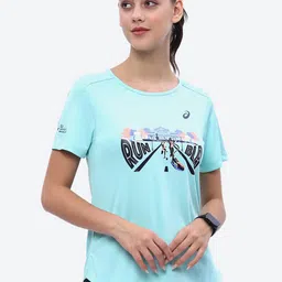 ASICS Illuminate Mint Tcs2024 Sm Graphic Ss Top-image-57