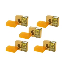 abeers Pack of 5 Handmade Lemon peel With Essential Oil Premium Soaps-image-11