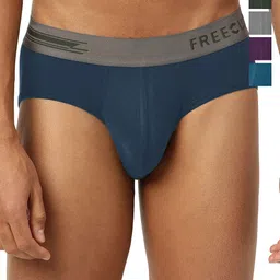 FREECULTR Pack Of 5 Anti Microbial Mid-Rise Model Briefs FC-XT-B-MB-PB-SEG-SG-TV-05-51