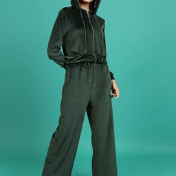 Tokyo Talkies Hooded Sweatshirt and Wide Leg Trousers-image-4