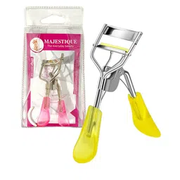 MAJESTIQUE Fit All Eye Shape Curved Lash Long Lasting Eyelash Curler - Pink-image-3