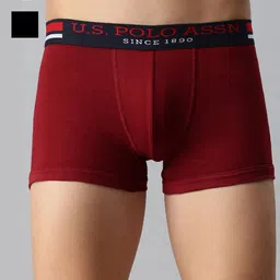 U.S. Polo Assn. Men Multi Solid Pack of 2 Cotton Trunks I641-RZ0-P2-picture-56