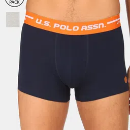 U.S. Polo Assn. Men Pack Of 2 Assorted Trunks IYAI-GN0-P2-21