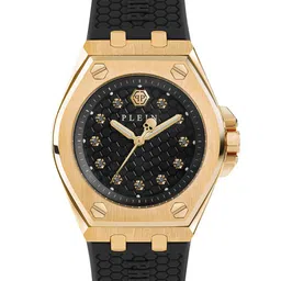 PHILIPP PLEIN Women Embellished Dial & Bracelet Style Straps Digital Watch PWJAA0322-image-26