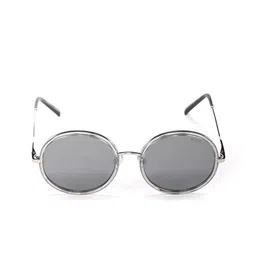 ENRICO Unisex Grey UV Protected Round Sunglasses EN P+ 4011 C3 image 2