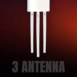 COFE CF-807 WDIII with 300Mbps Speed 4G & 5G Sim Support Wi-Fi Router, Single_Band No Configuration Required, with Nano SIM Card Slot and 3 Antenna (120MB RAM, White) Water Proof WiFi Device image 4