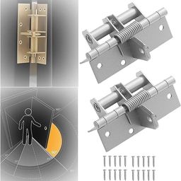 hetvin Hinge Lock for Wooden and Metal Doors – Locking Mechanism, Easy Installation, Ideal for Home, Office, and Gate Security - (Multi) image 2