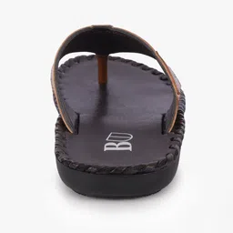 BuckleUp Men Textured Slip On Flip-Flops image 4
