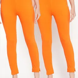 TAG 7 Pack of 2 Orange Ankle-Length Leggings-image-66