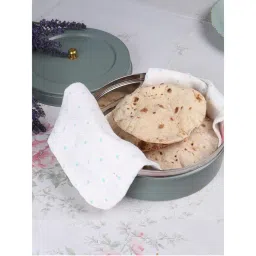 Living With Elan Grey Stainless Steel Casserole Roti Box-picture-33