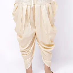 NAMASKAR Boys Loose-Fit Pure Silk Patiala-picture-11