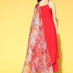 InWeave Empire Kurta with Palazzos & With Dupatta image 2