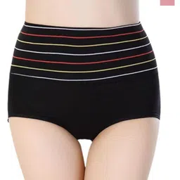 SHREE GANESH FASHION Pack of 2 Women Striped Cotton High-Rise Hipster Briefs-image-72