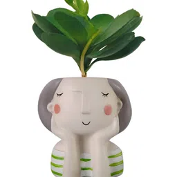 Garden Deco Green Succulent Artificial Flower-50