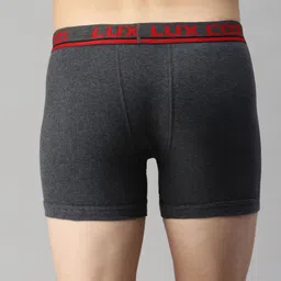 Lux Cozi Pack Of 3 Cotton Assorted Outer Elastic Trunks COZI_LONGS_ICDF_ASST1_3PC image 4