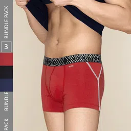 XYXX Men Pack of 3 Super Combed Cotton Sprint Trunks XYTRNK3PCKN872-picture-53