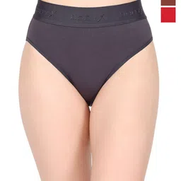 BODYX Pack Of 3 Mid-Rise Basic Briefs - BX518-MULTI-3PCS-S-image-72
