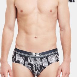 BODYX Pack Of 2 Printed Cotton Ribbed Briefs BX01B-Print5-2PCS-XL-picture-4
