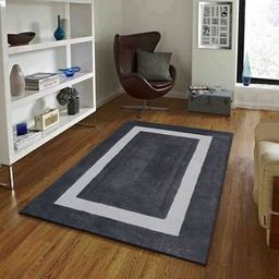 presto Grey Solids Hand Tufted Wool 2 X 5 Feet Carpet-picture-47