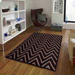 presto Brown Geometric Hand Tufted Wool 2 X 5 Feet Carpet-picture-40