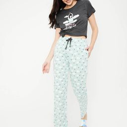 max Graphic Printed Round Neck Night suit-picture-5