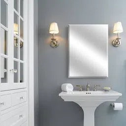 elegant arts and frames Silver Glass Inches Bathroom Mirror-picture-15
