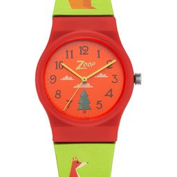 Zoop Boys Red Dial & Green Straps Analogue Watch C3028PP12W-image-84