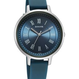 Sonata Splash Women Brass Dial Analogue Watch 87049PP17W-18