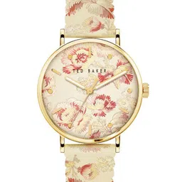 Ted Baker Women Floral Printed Dial & Printed Leather Straps Analogue Watch BKPPHF203-image-93