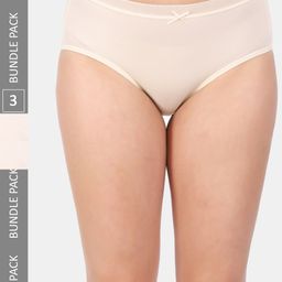 Amour Secret Pack Of 3 Anti-Bacterial Hipster Briefs PR206_Skn_Skn_Skn-image-34