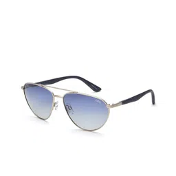 IDEE Men Aviator Sunglasses with UV Protected Lens IDS2977C4PSG-21