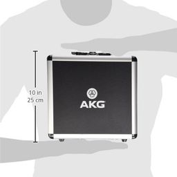AKG P220 High-Performance Large Diaphragm True Condenser Wired Unidirectional Microphone (Black) image 4