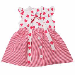 Doodle Girls Tie-Up Neck Dress-image-13