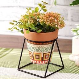 aapno rajasthan Brown Ceramic Planter-picture-33
