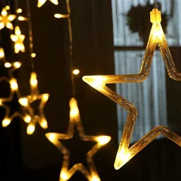 ENORMITY Yellow  Star Shape String Lights image 2